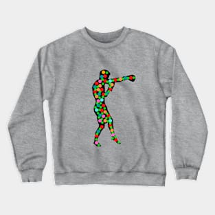 Polka Dot Boxing Crewneck Sweatshirt